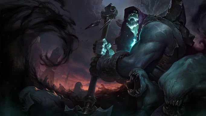 League of Legends Eu me tornarei o que devo ser: uma aparência mais sombria para Yorick