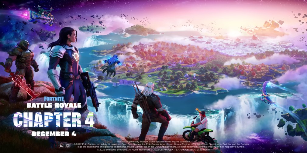 Fortnite lança a versão 23.20, apresentando o Falcon Scout e novos Reality Augments