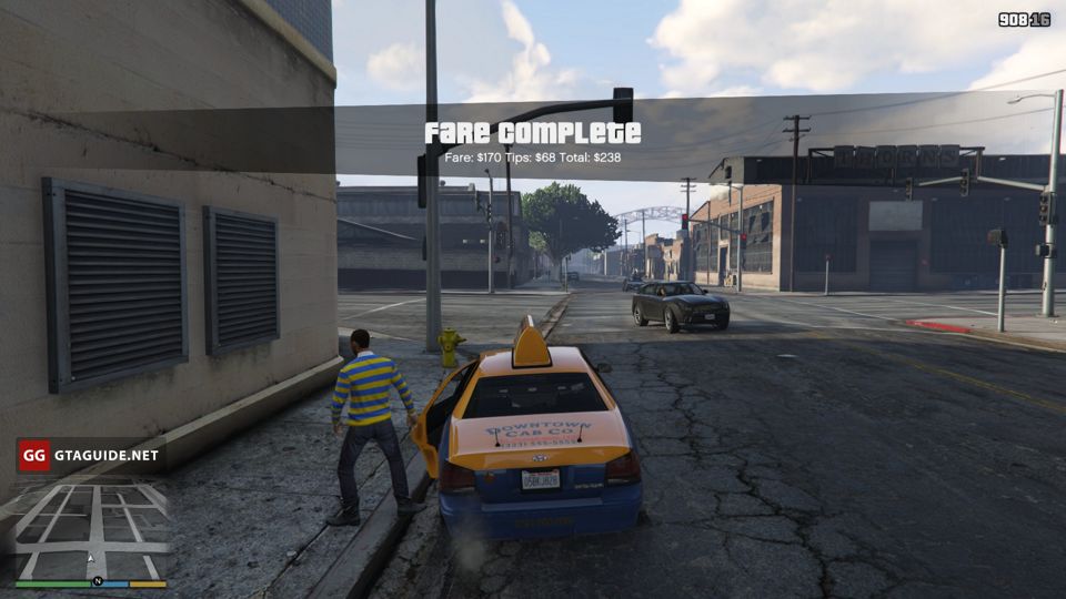 Como iniciar o trabalho de táxi no GTA Online