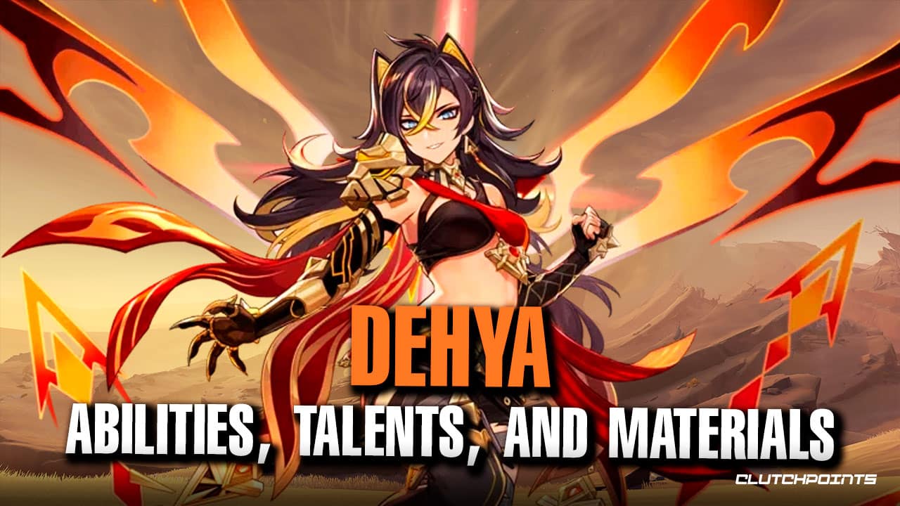 Genshin Impact - Dehya Habilidades, Materiais, Talentos e Mais