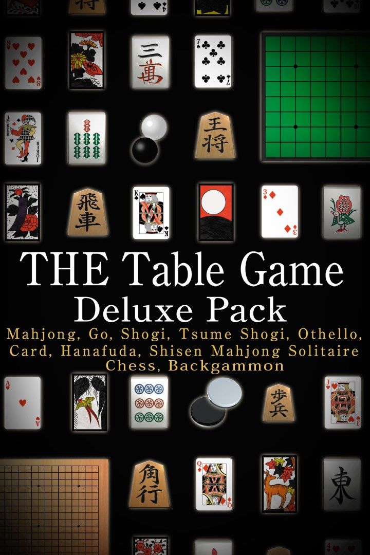 The Table Game Deluxe Pack – Arte da caixa
