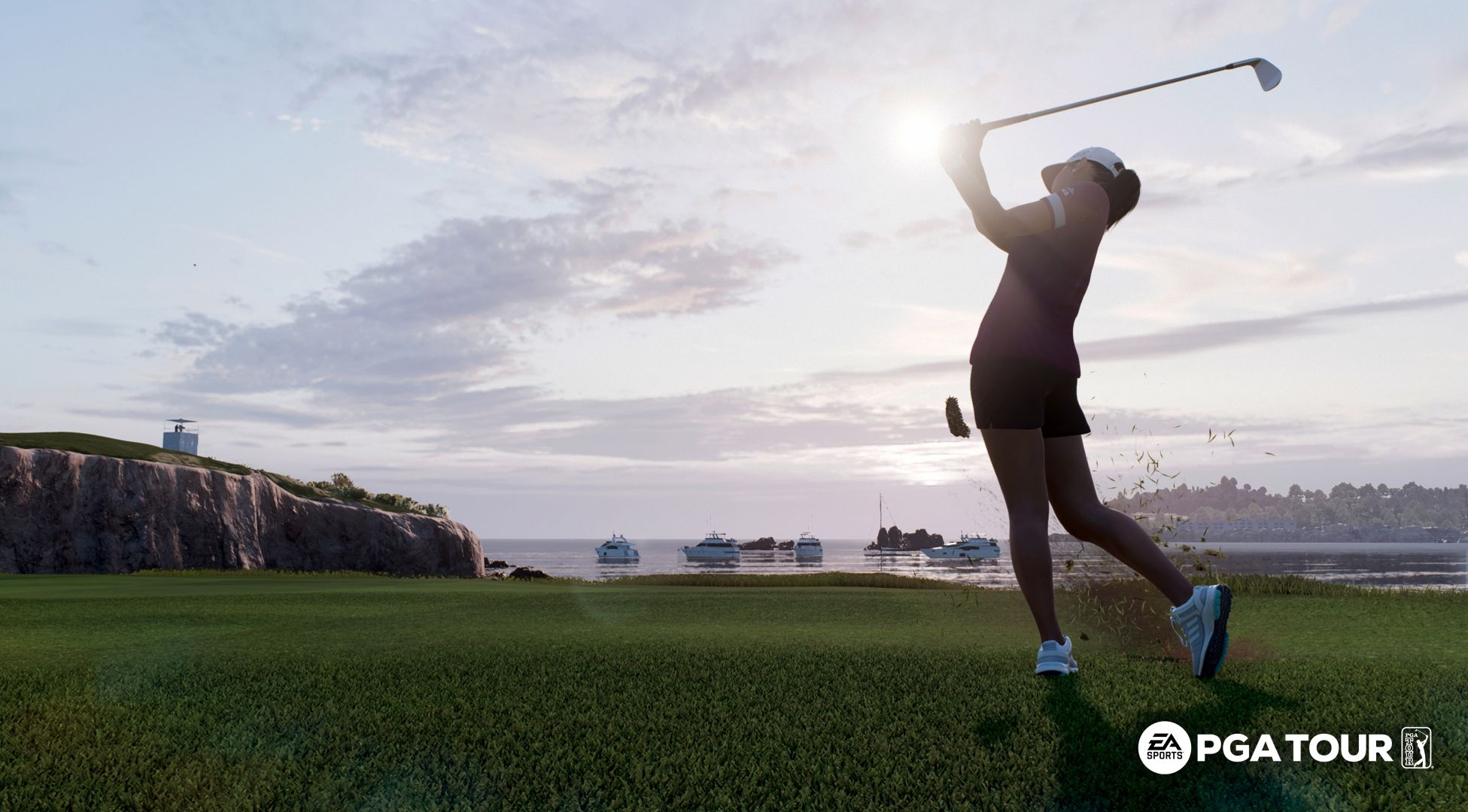 Captura de tela do EA Sports PGA Tour