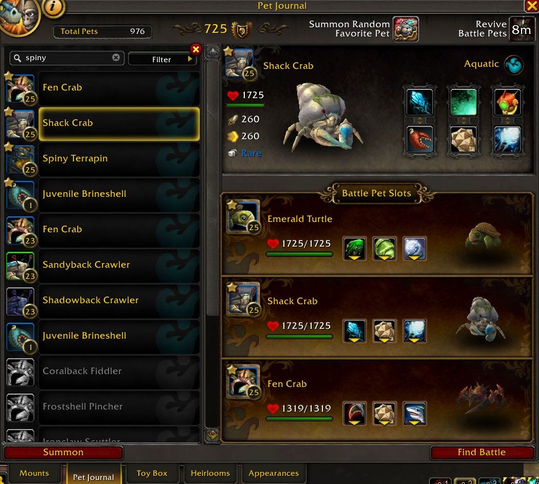 World of Warcraft Bakhushek contra a equipe de mascotes aquáticos