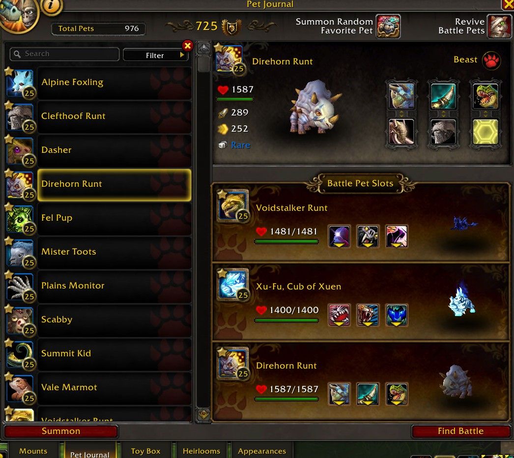 World of Warcraft Bakhushek contra a equipe animal de estimação