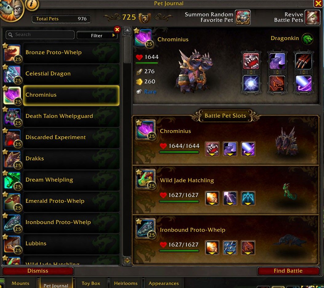 World of Warcraft Bakhushek contra a equipe dragonkin pet
