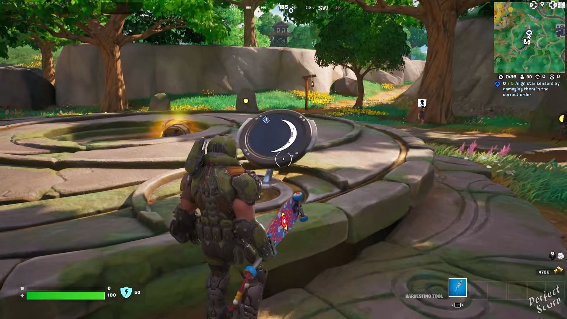 Como Alinhar Sensores Estelares na Ordem Correta - Fortnite