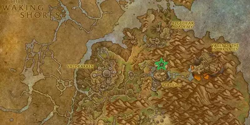 wow dragonflight revival catalisador como desbloquear a busca inicial localização NPC revivendo a máquina world of warcraft localização