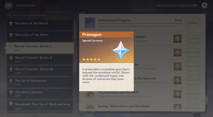 Reivindicar Primogemas