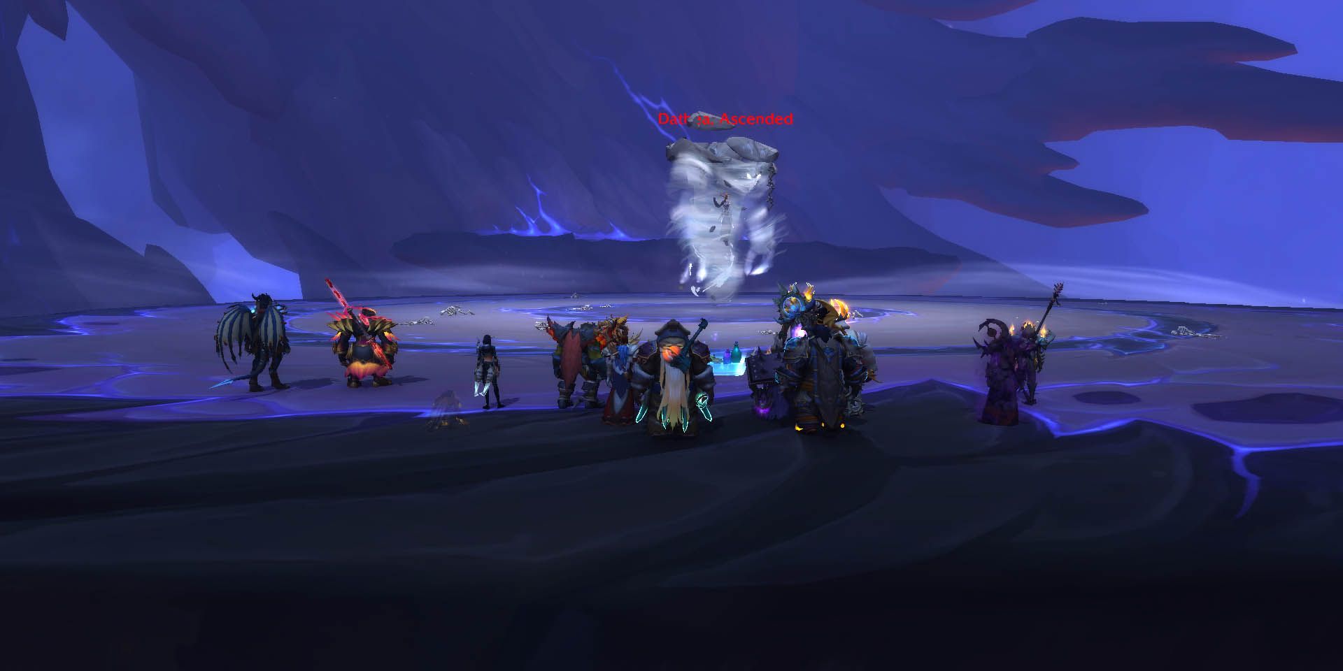 World of Warcraft: Classes em Warcraft enfrentando Dathea