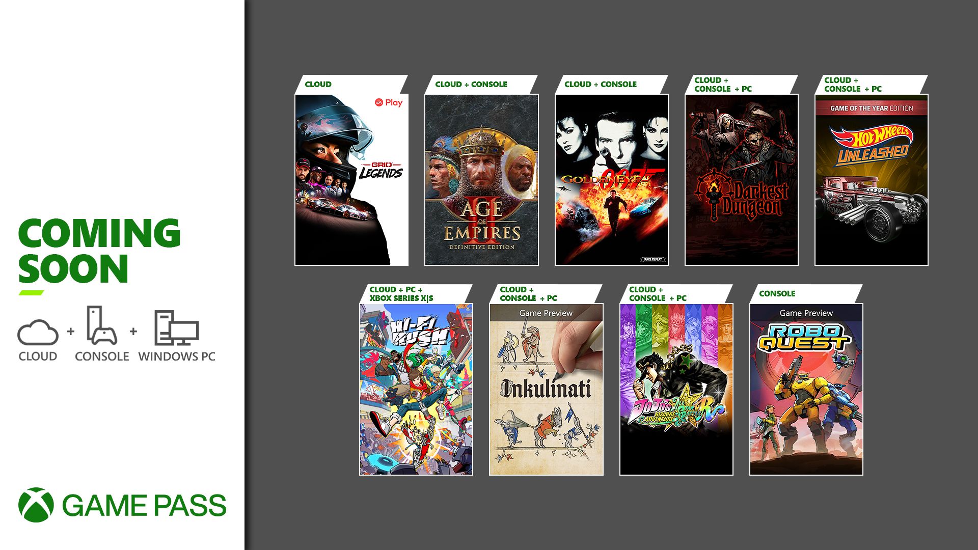 Chegando ao Xbox Game Pass: Hi-Fi Rush, GoldenEye 007, Age of Empires II: Definitive Edition e mais