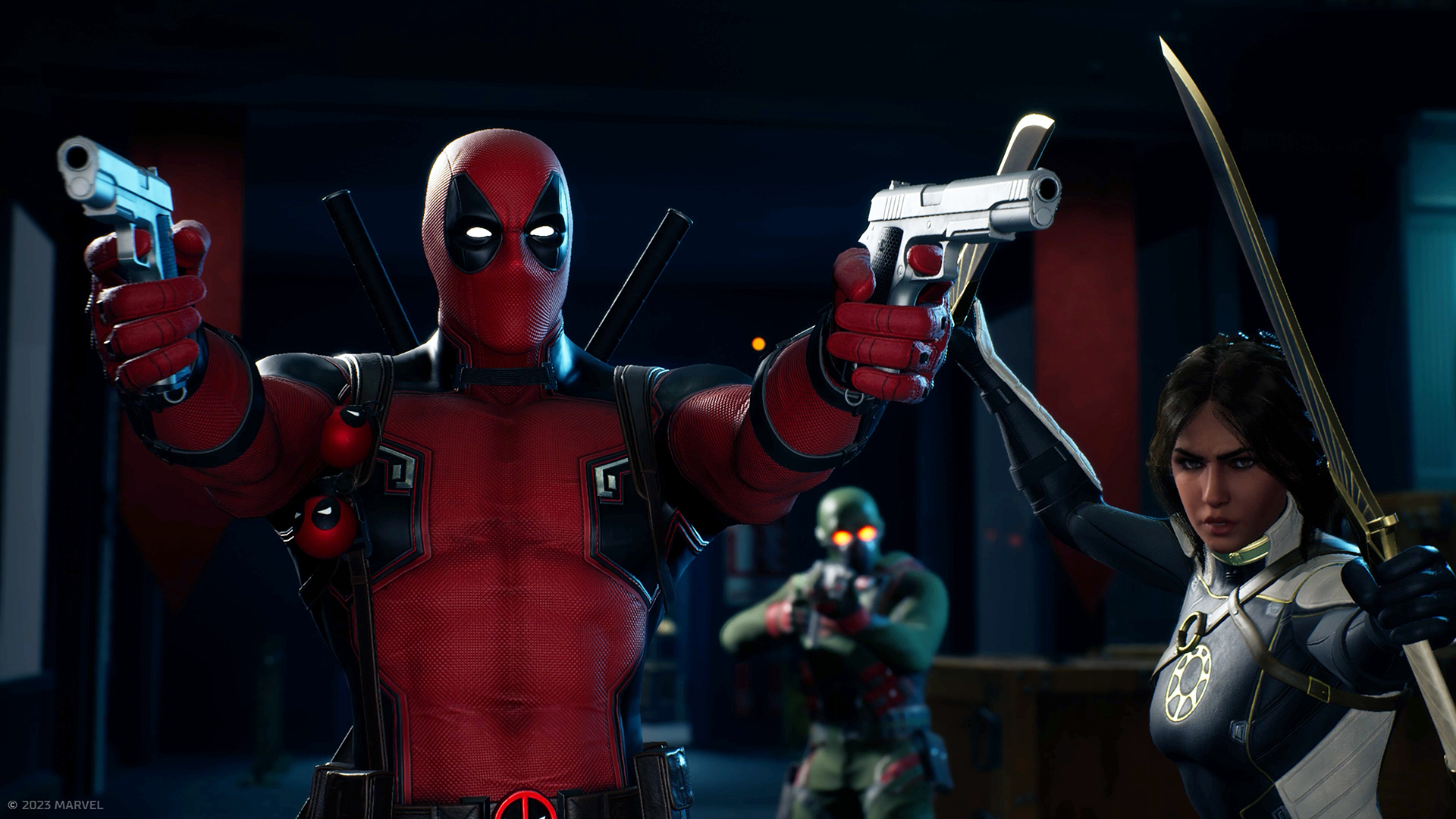 Marvel's Midnight Suns - Captura de tela de Deadpool