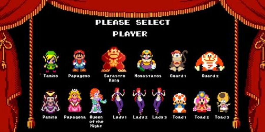 Aleatório: Opera Group adiciona Mario a Mozart em releitura com tema da Nintendo de 'The Magic Flute' 5
