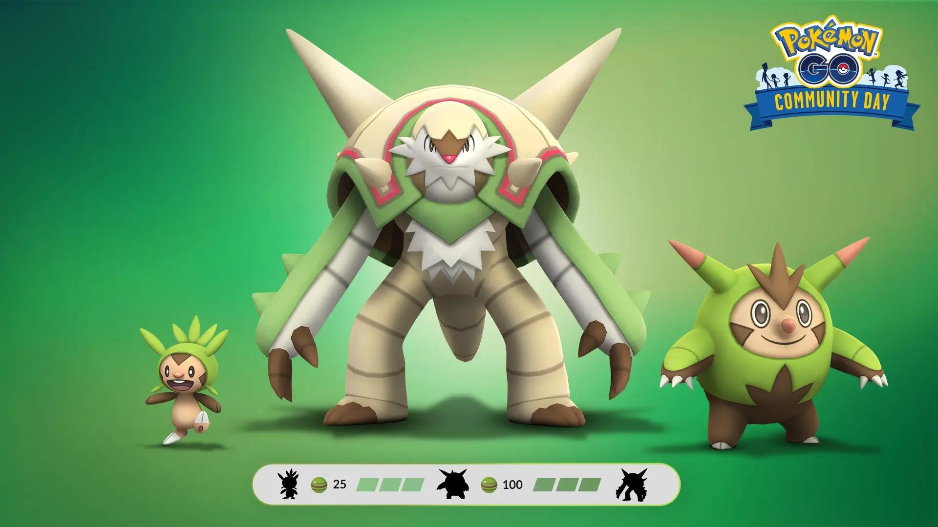 Chespin Pokémon GO