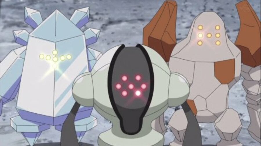 Regirock Regice Registerel