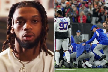 Damar Hamlin se dirige aos fãs pela primeira vez diante das câmeras desde a parada cardíaca