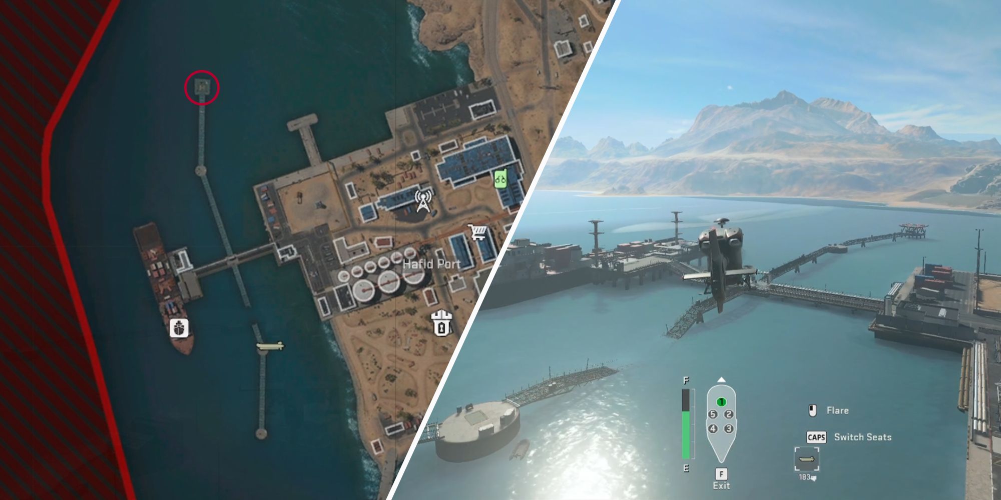 Onde encontrar o heliporto Hafid Port em Warzone 2 DMZ 