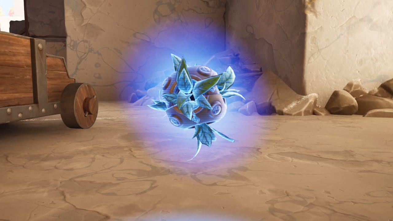 Fortnite Big Bush Bomb Item no jogo