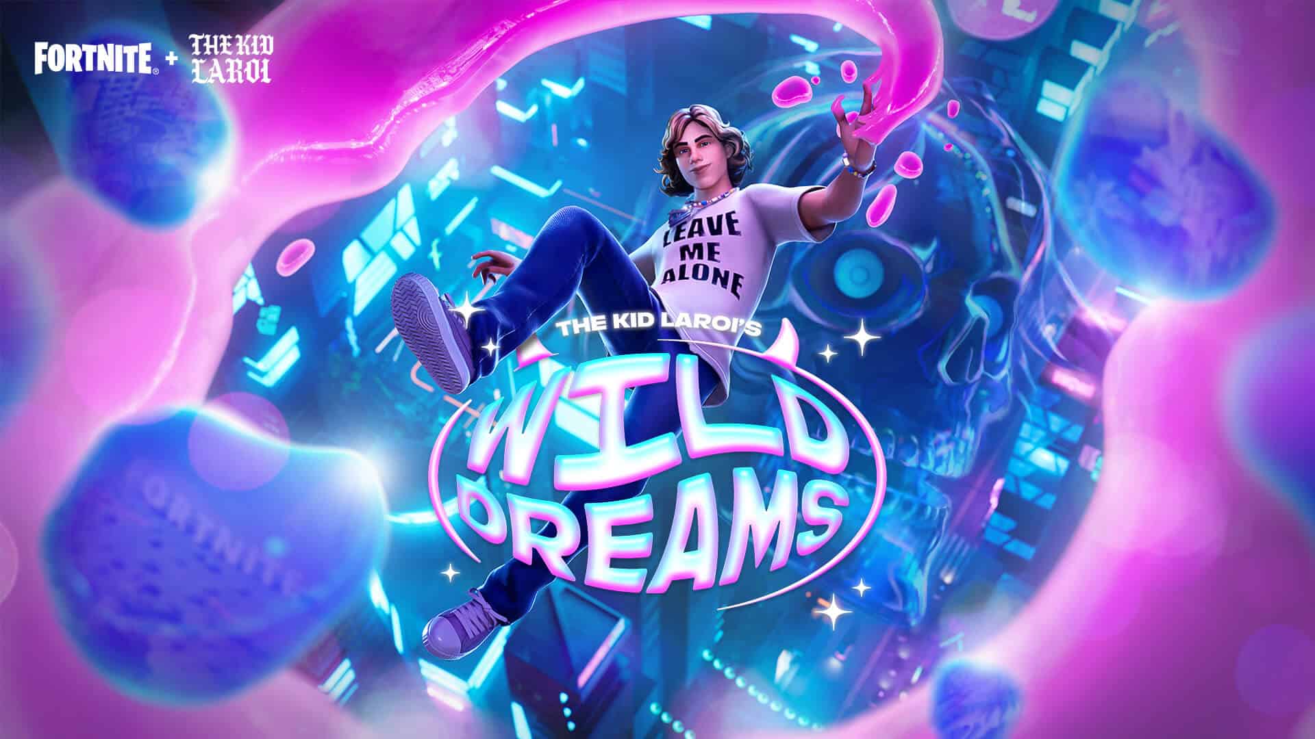 Data de início do evento Fortnite Kid Laroi Wild Dreams