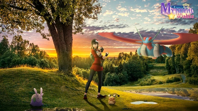 mega salamence pokémon vai fantasia cintilante