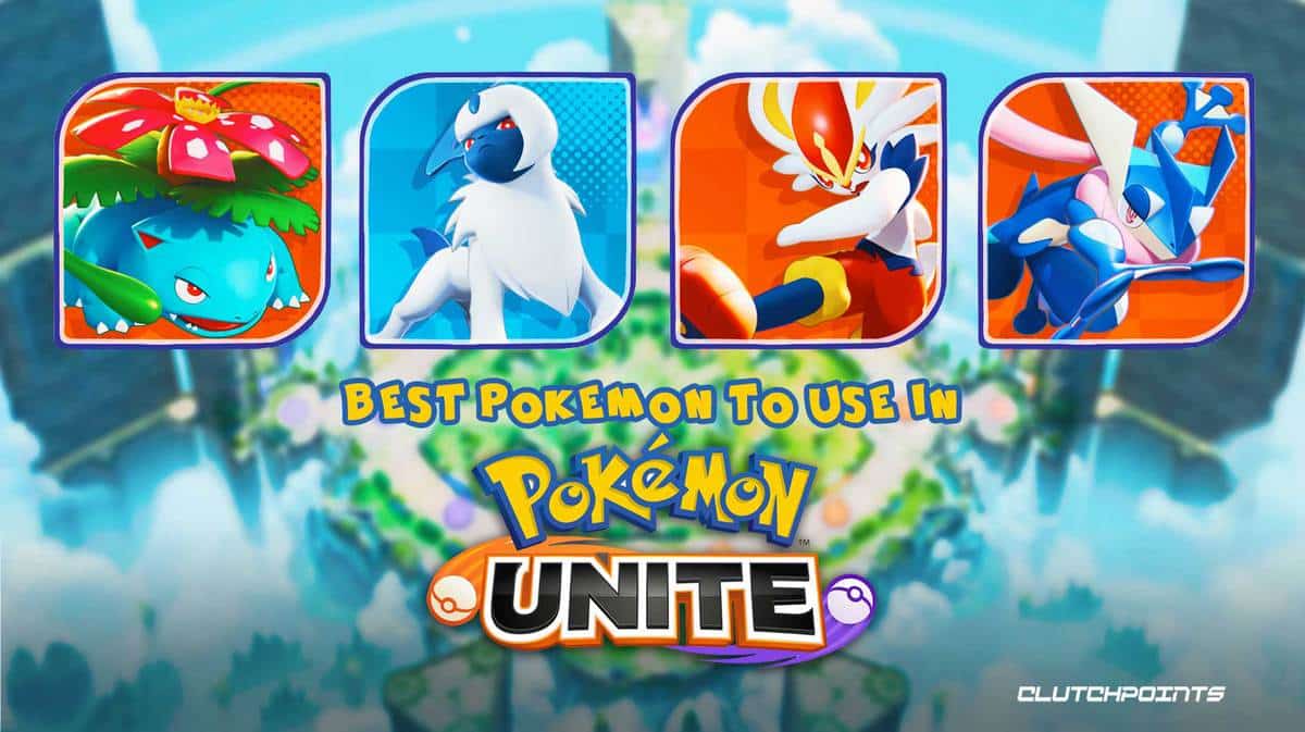 Melhor Pokémon para usar no Pokemon Unite