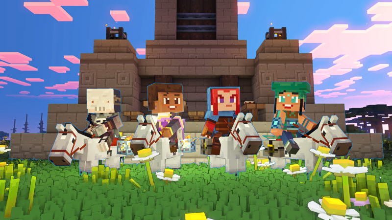 Minecraft Legends é lançado em abril com multijogador multiplataforma ...