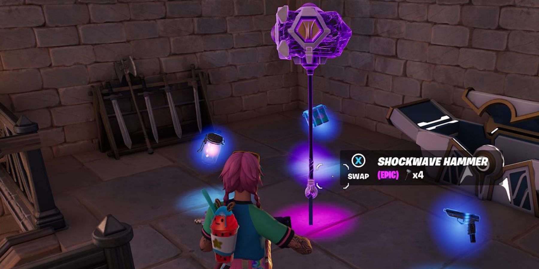 shockwave hammer in chest