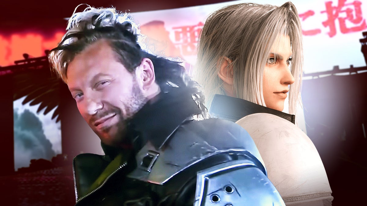 O lutador da AEW Kenny Omega faz uma participação especial em Like a Dragon: Ishin!  como o anjo de uma asa