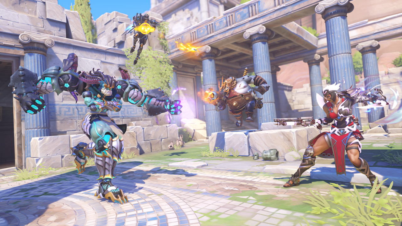 O modo de tempo limitado de Overwatch 2 oferece poderes divinos