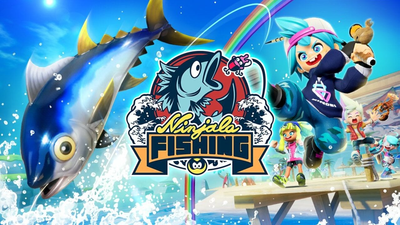 O switch de download gratuito exclusivo Ninjala está adicionando pesca