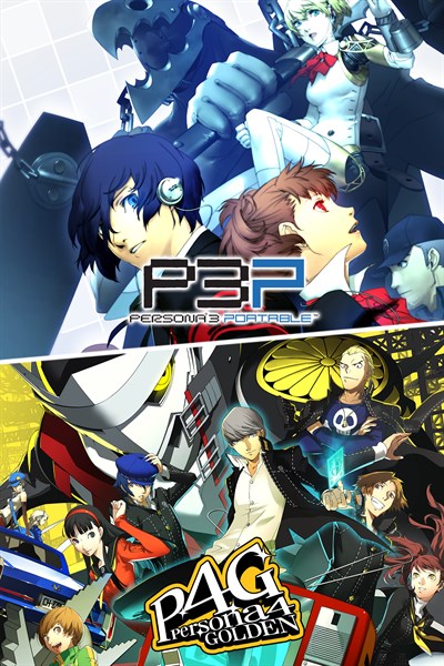 Pacote Persona 3 Portable e Persona 4 Golden