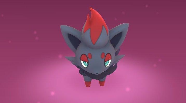 Zorua em 'Pokémon GO'