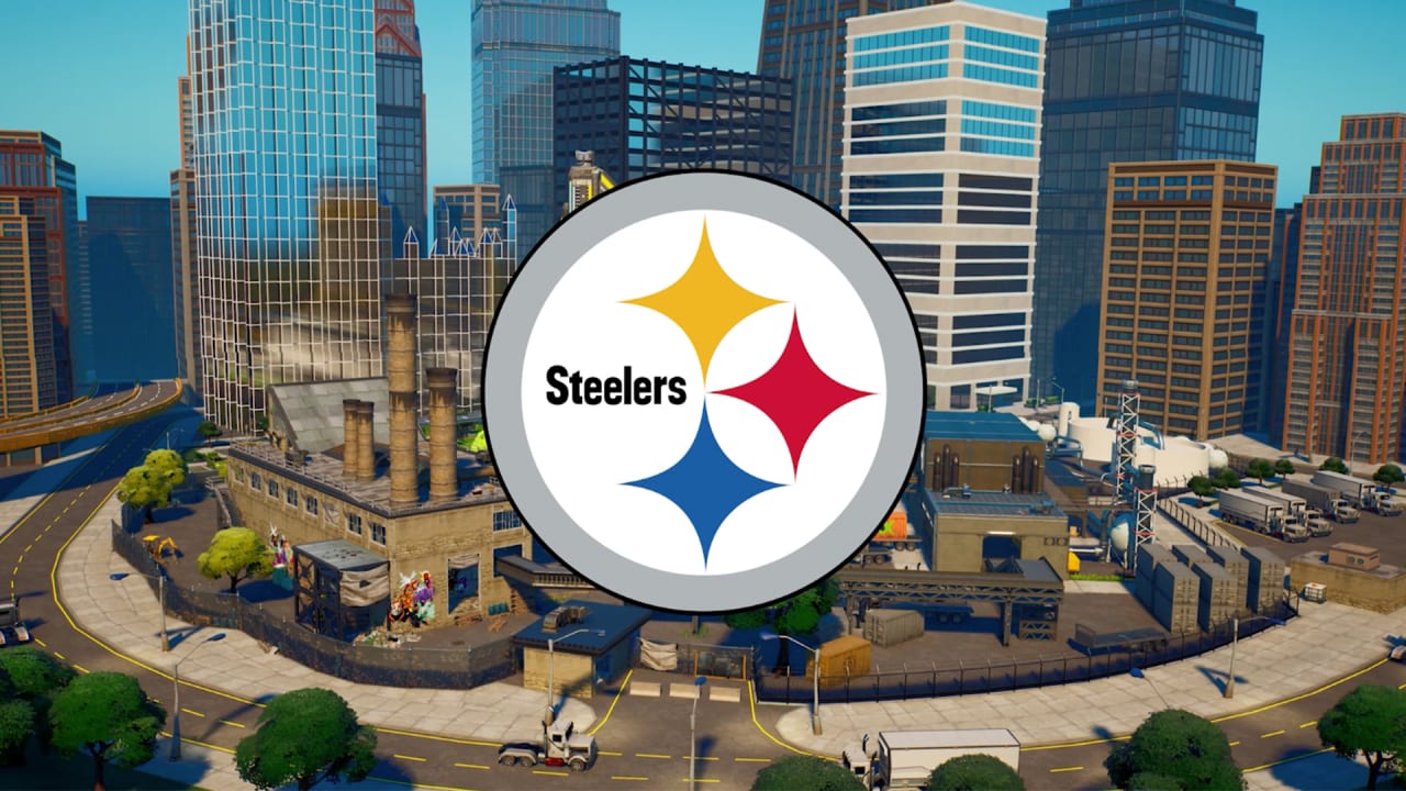 Steelers lança mapa dentro da NFL Zone no Fortnite