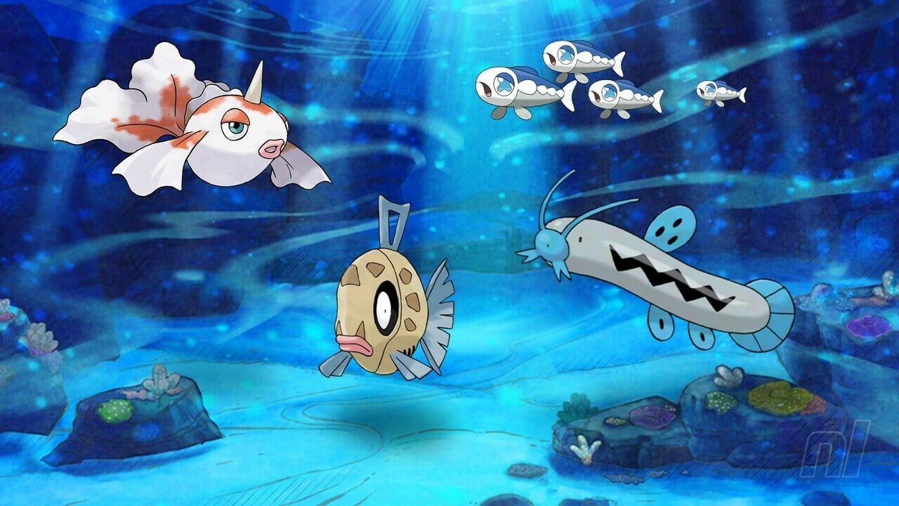 Todos os peixes Pokémon são ruins, e há uma boa razão para isso