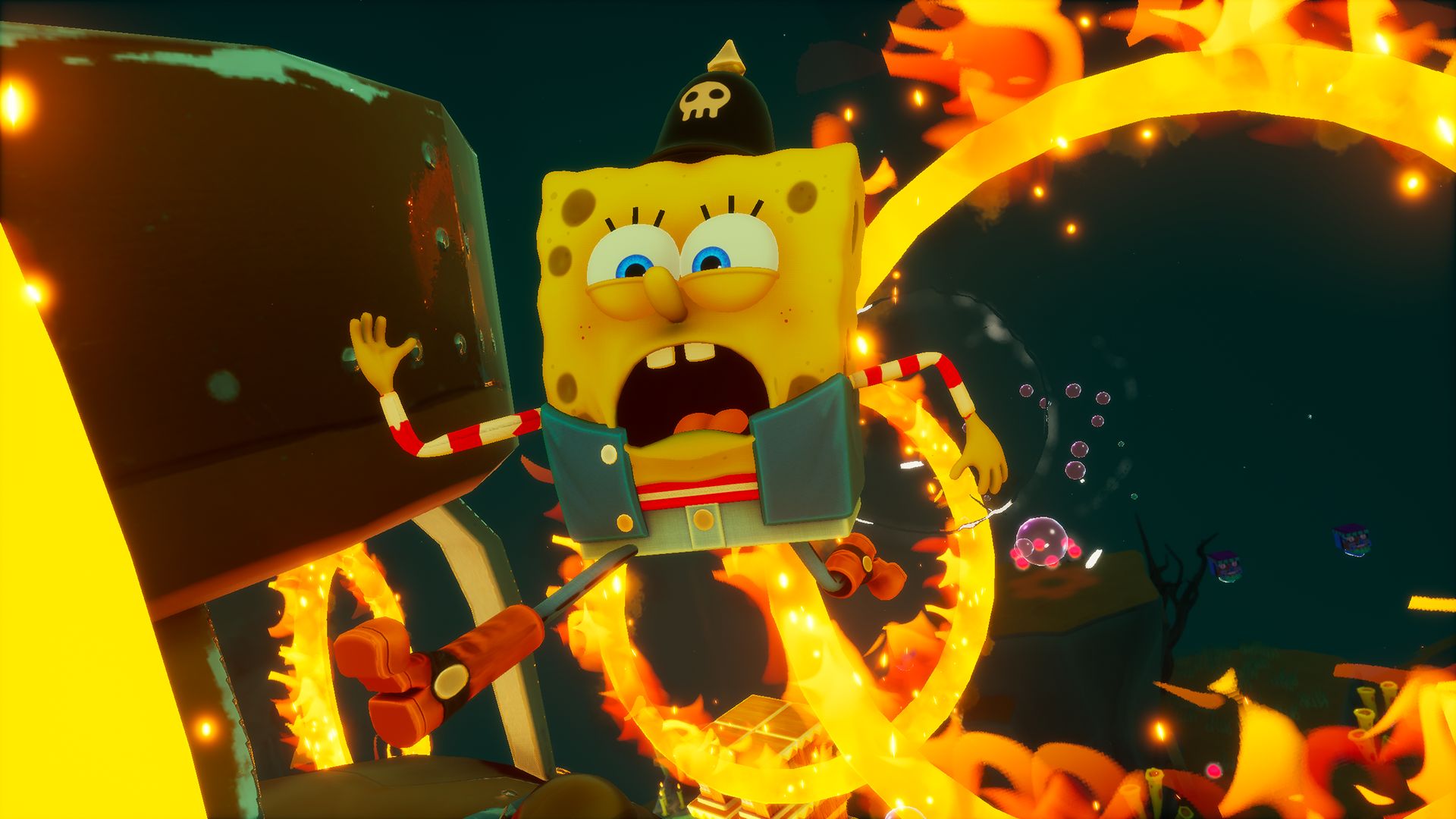 Captura de tela de Bob Esponja Calça Quadrada: A agitação cósmica