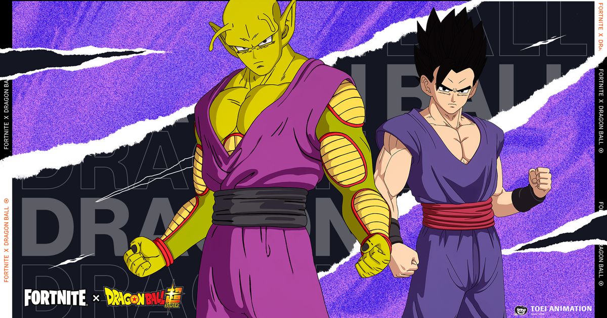 Gohan e Piccolo de Dragon Ball estão chegando ao Fortnite