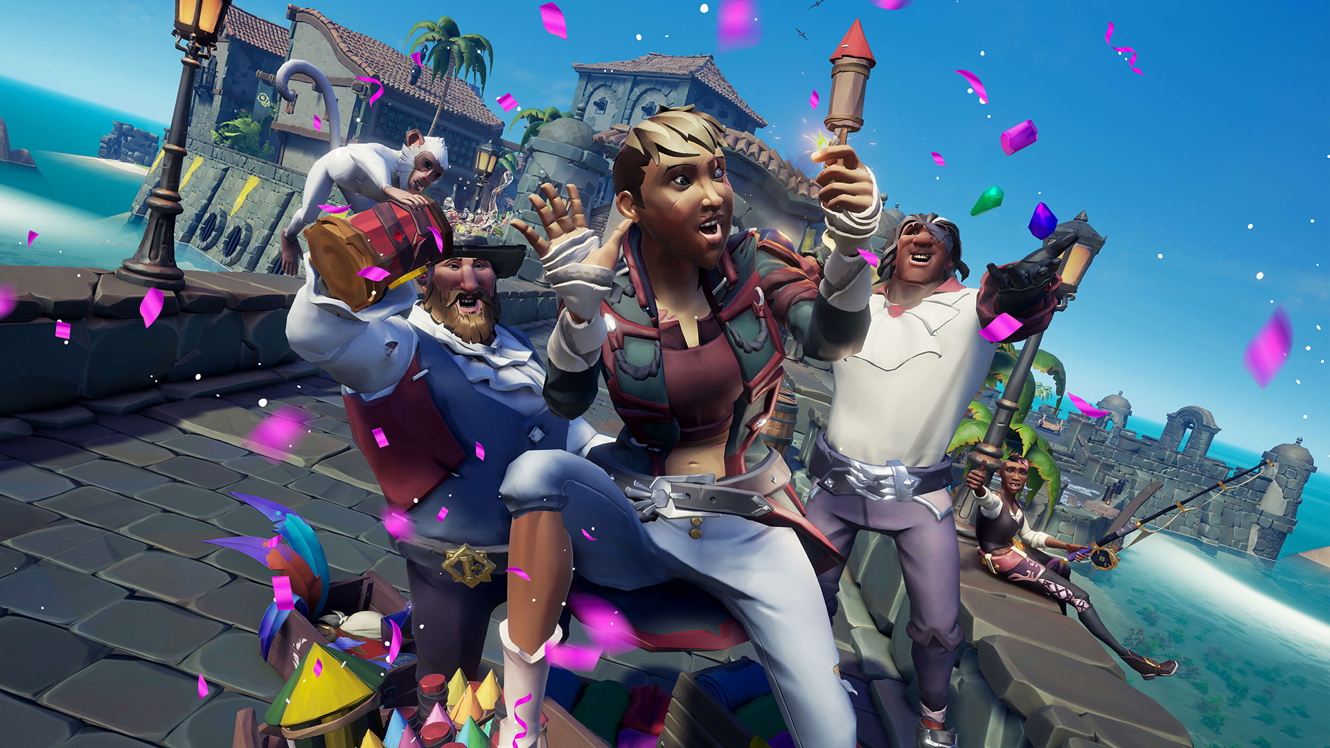 Junte-se à festa no próximo dia da comunidade de Sea of ​​Thieves em 11 de fevereiro!