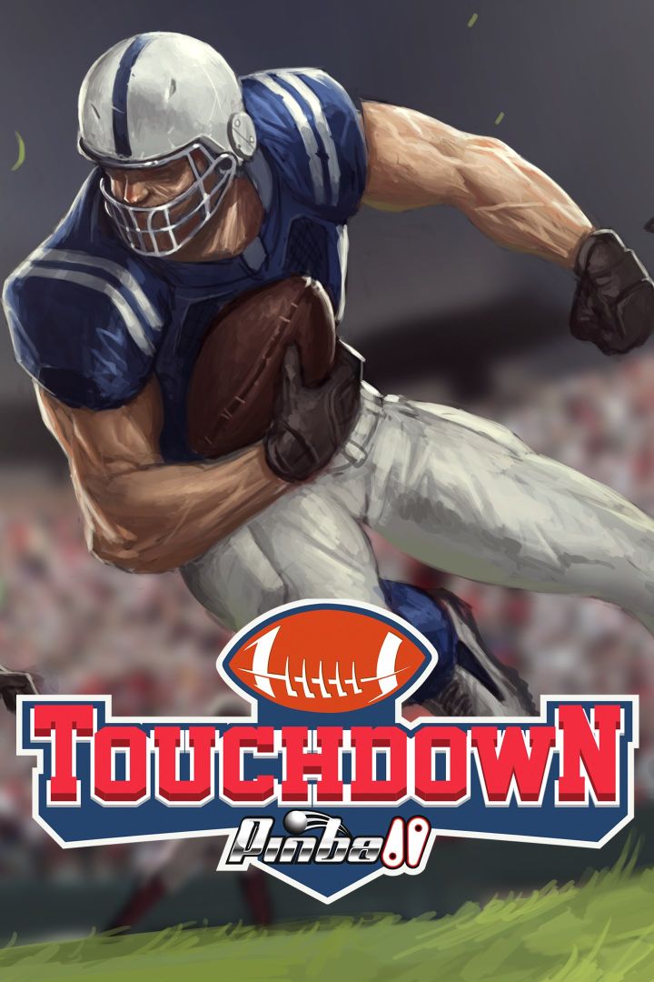 Touchdown Pinball – arte da caixa