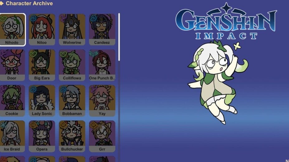 Genshin Impact Silly Wisher: este aplicativo que gira em torno das pessoas é simplesmente divertido