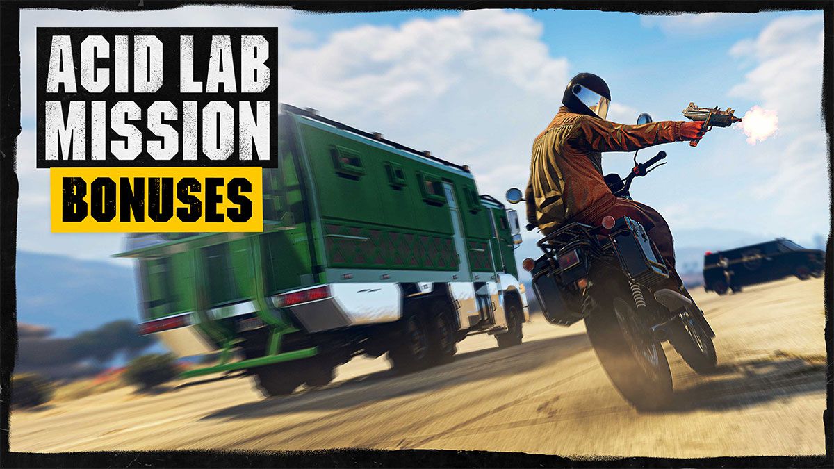 GTA Online: bônus da missão Acid Lab e todas as novidades de 2 a 8 de fevereiro