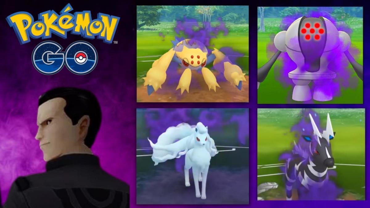 Pokémon GO adiciona Shadow Registeel, Galvantula, Alolan Ninetales e Zebstrika
