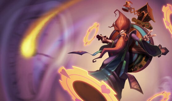 Splashart atual de Zilean Groovy - League of Legends