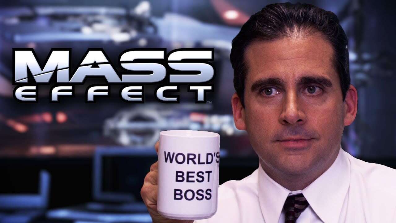 Michael Scott do Office em Mass Effect é o crossover que você nunca soube que precisava