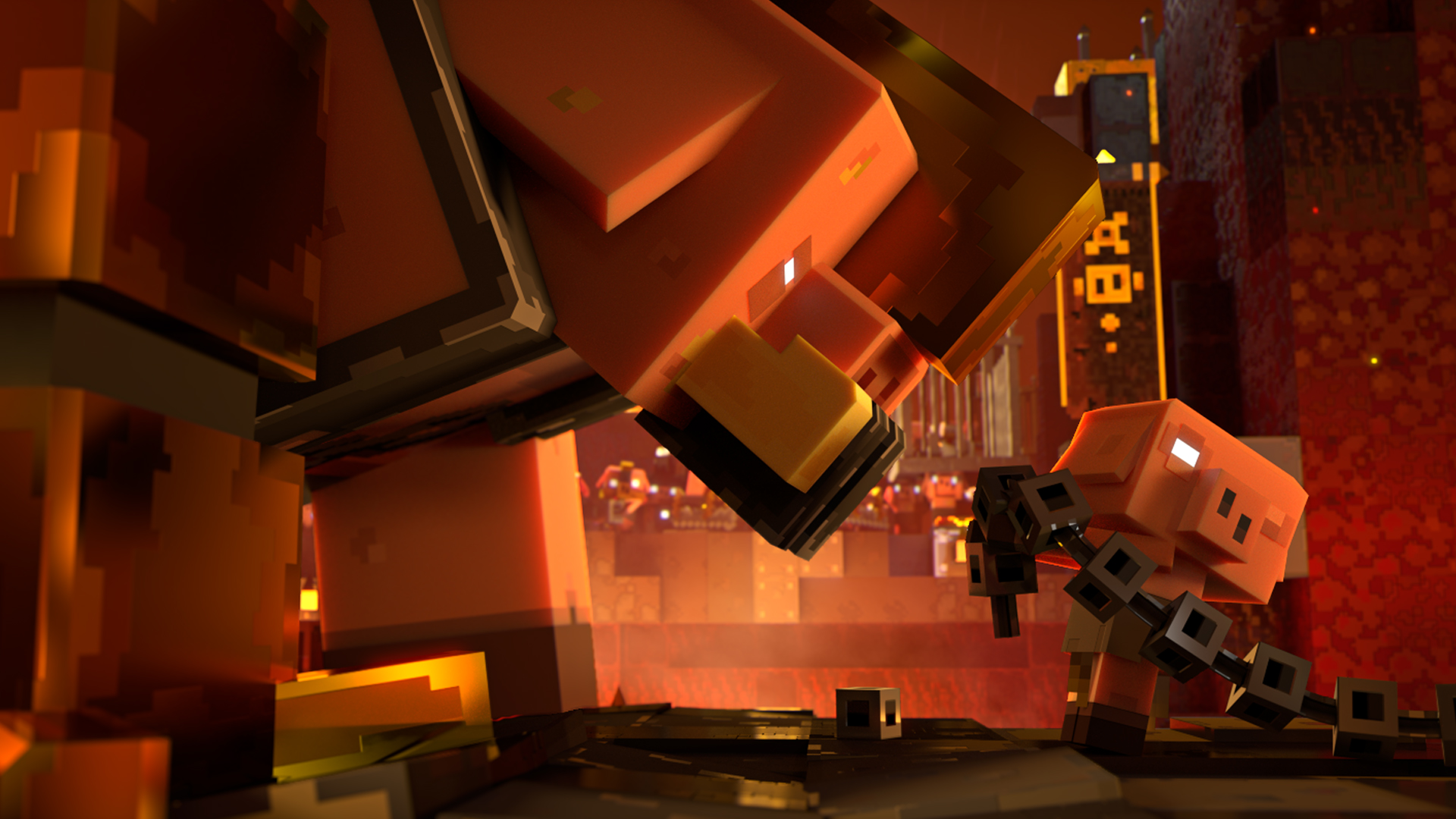 Captura de tela do Minecraft Legends