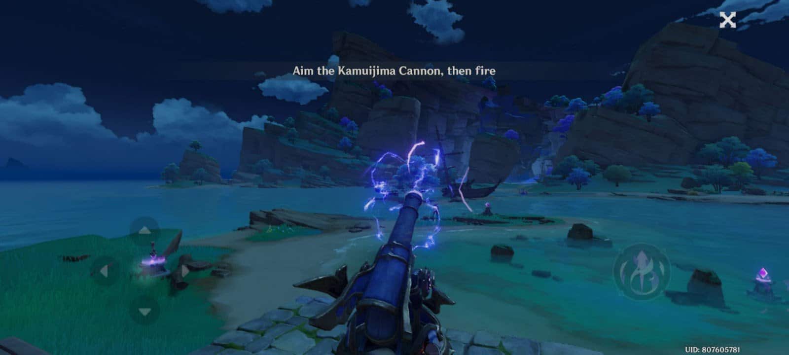 canhão de fogo de impacto genshin