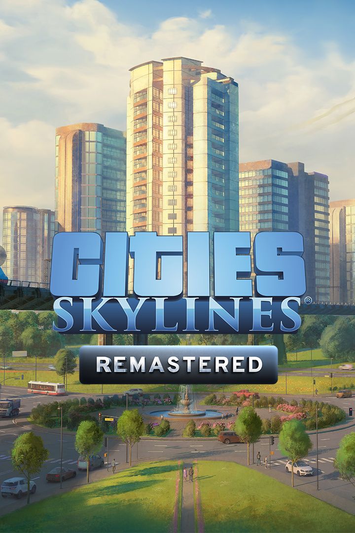 Cities: Skylines – arte da caixa remasterizada