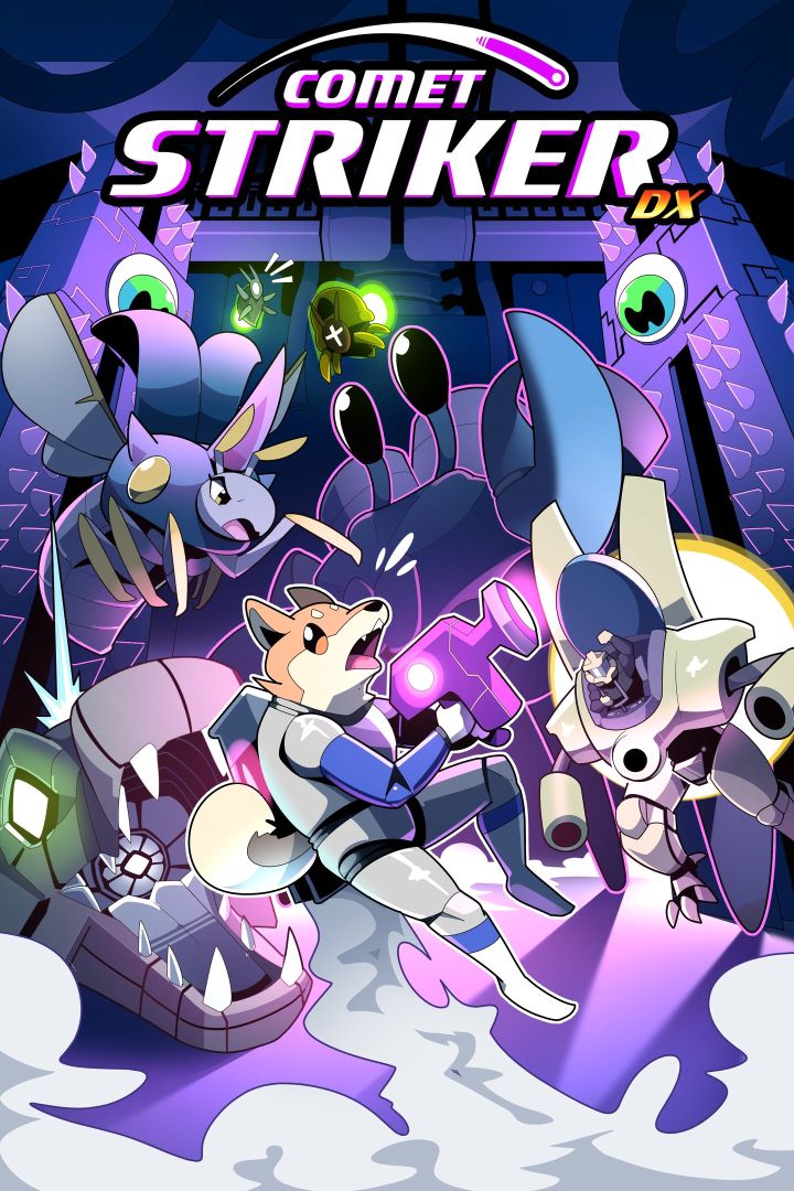 Arte da caixa CometStriker DX
