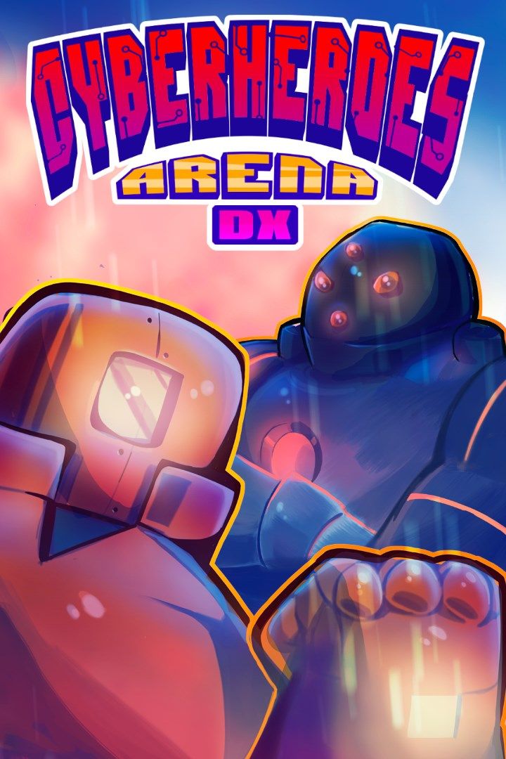 Arte da caixa CyberHeroes Arena DX