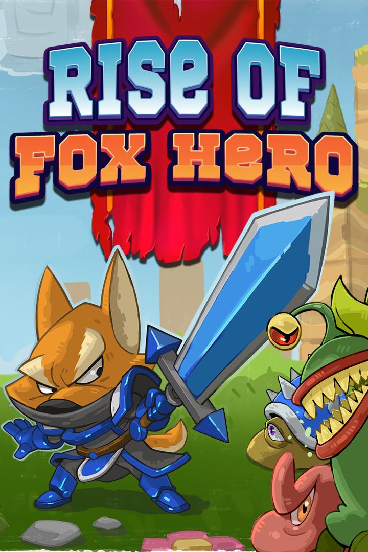 Ascensão da arte da caixa do herói Fox