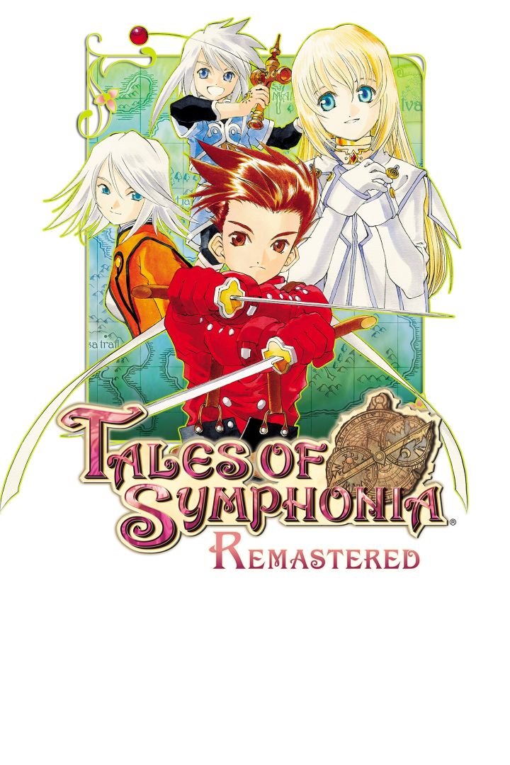 Arte da caixa remasterizada de Tales of Symphonia