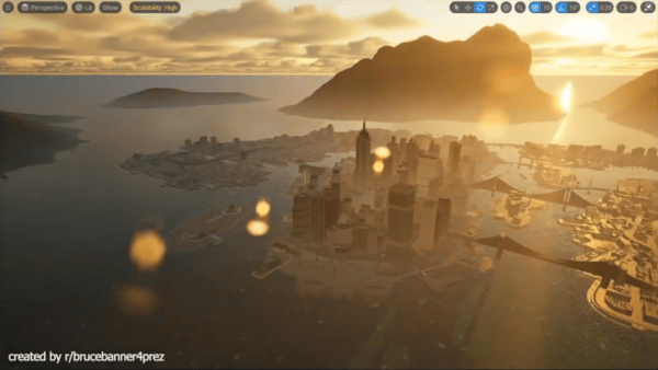 gta 4 map unreal engine